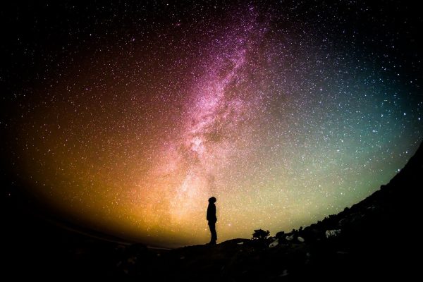 Milky Way Universe Person Stars  - Free-Photos / Pixabay